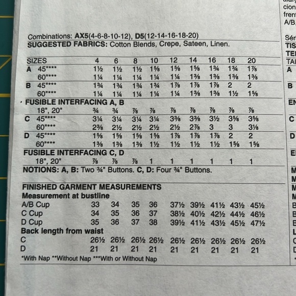 McCall Sewing Pattern - Top and Skirt M7984 - Picture 3 of 10